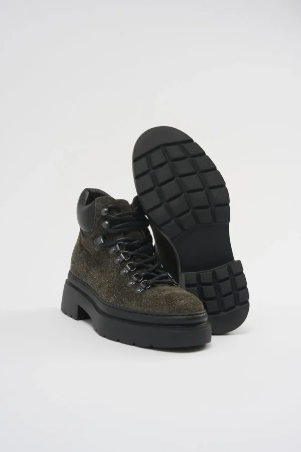 Stiefel-COPENHAGEN STUDIOS Cph262 Destructed Suede Tabak