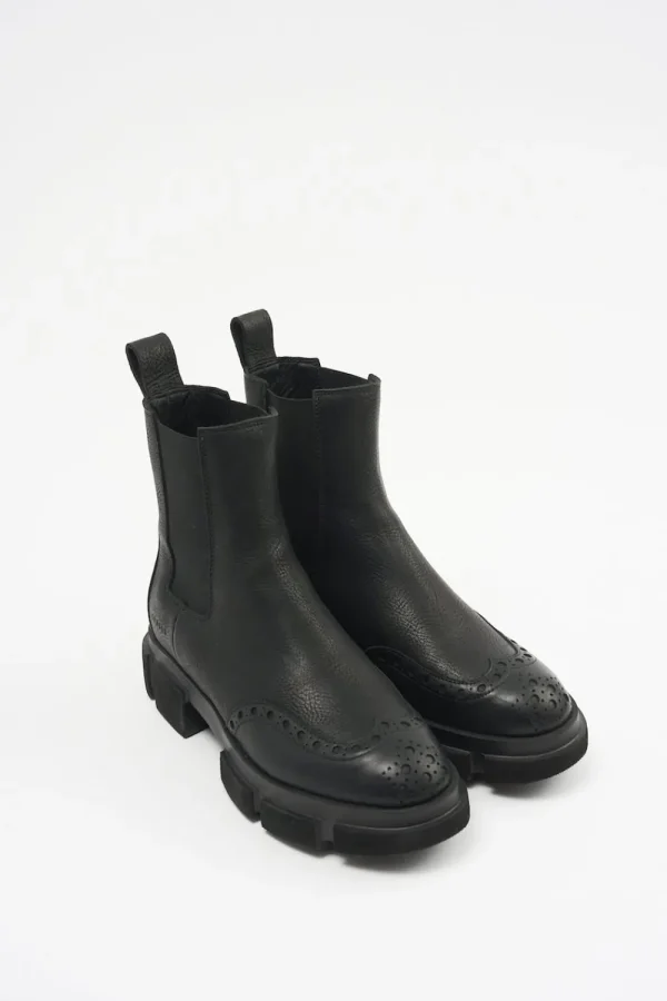 Stiefel-COPENHAGEN STUDIOS Cph562 Grainy Vitello Schwarz