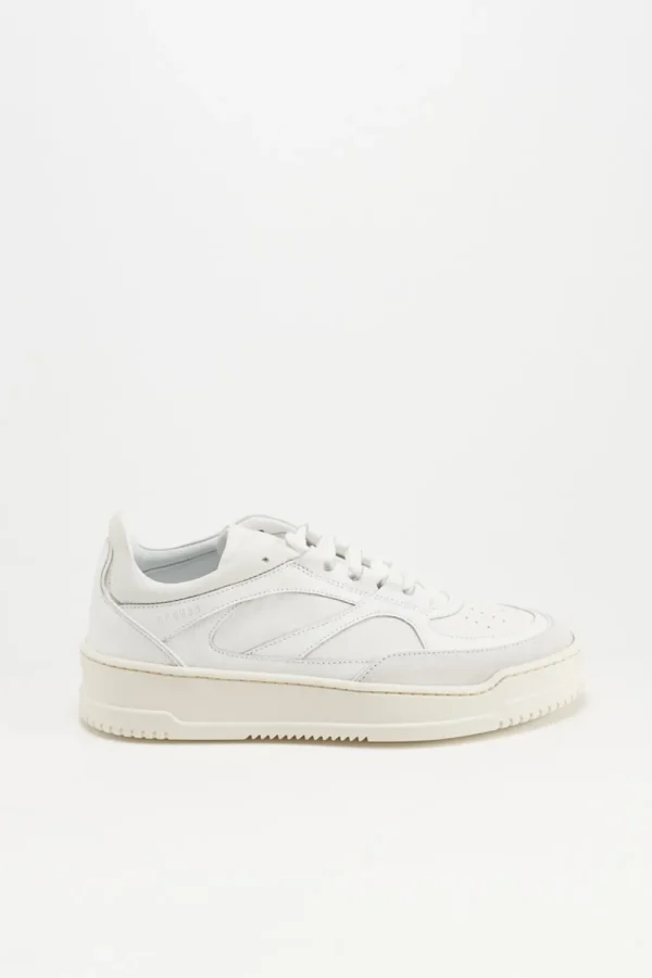 Sneaker-COPENHAGEN STUDIOS Cph154 Leather Mix Sauberes Weis