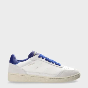 Sneaker-COPENHAGEN STUDIOS Cph255 Leather Mix Weis Blau