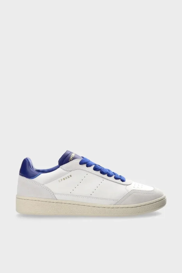 Sneaker-COPENHAGEN STUDIOS Cph255 Leather Mix Weis Blau