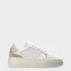 Sneaker-COPENHAGEN STUDIOS Cph76 Leather Mix Weis/Mint