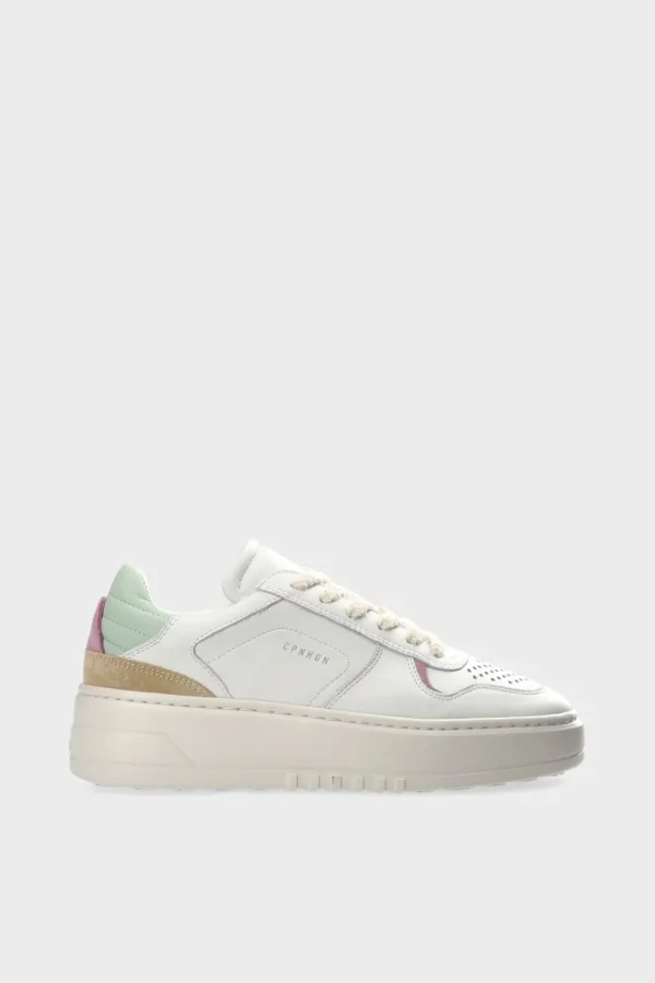 Sneaker-COPENHAGEN STUDIOS Cph76 Leather Mix Weis/Mint