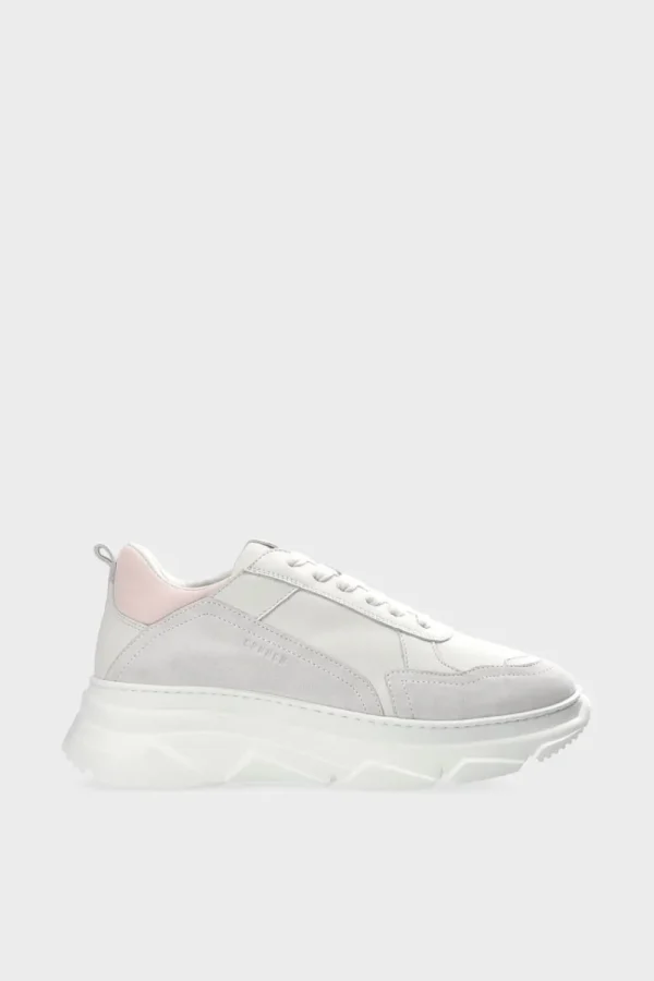 Sneaker-COPENHAGEN STUDIOS Cph40 Leather Mix Off White/Rose