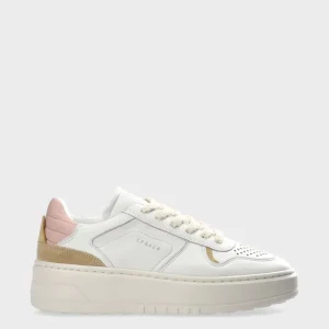 Sneaker-COPENHAGEN STUDIOS Cph76 Leather Mix Weise Rose