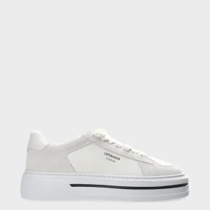 Sneaker-COPENHAGEN STUDIOS Cph181 Leather Mix Weis