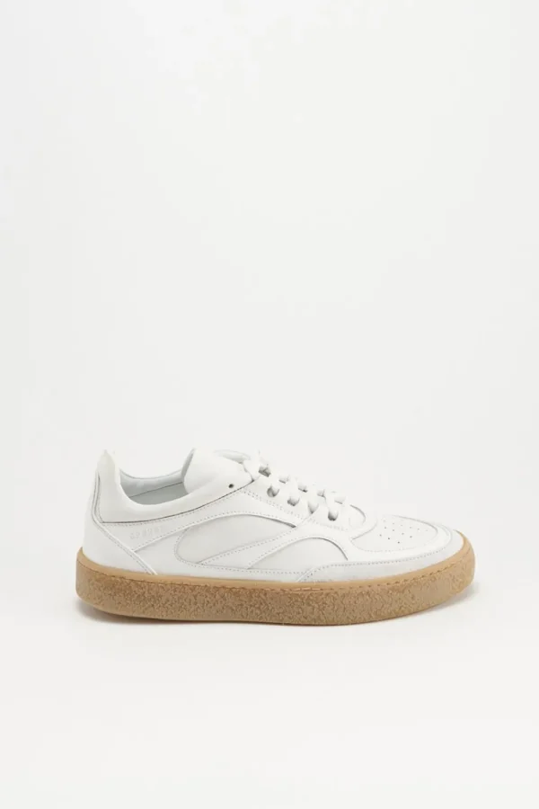 Sneaker-COPENHAGEN STUDIOS Cph156 Leather Mix Cremefarben