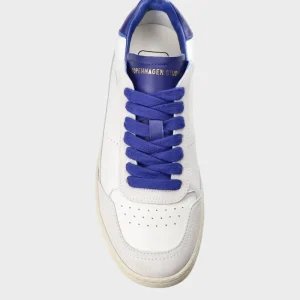 Sneaker-COPENHAGEN STUDIOS Cph255 Leather Mix Weis Blau