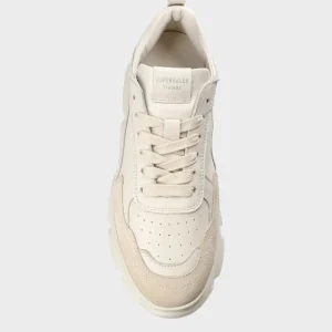 Sneaker-COPENHAGEN STUDIOS Cph46 Leather Mix Creme