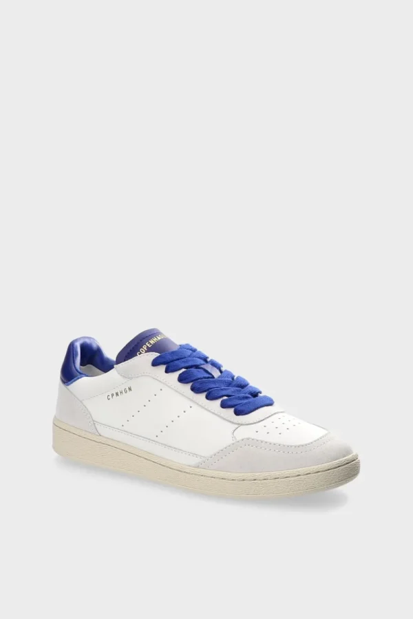 Sneaker-COPENHAGEN STUDIOS Cph255 Leather Mix Weis Blau