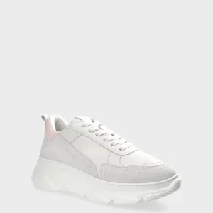 Sneaker-COPENHAGEN STUDIOS Cph40 Leather Mix Off White/Rose