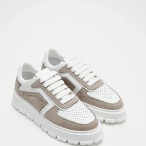 Sneaker-COPENHAGEN STUDIOS Cph332 Leather Mix Grau Weis