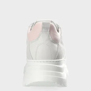 Sneaker-COPENHAGEN STUDIOS Cph40 Leather Mix Off White/Rose