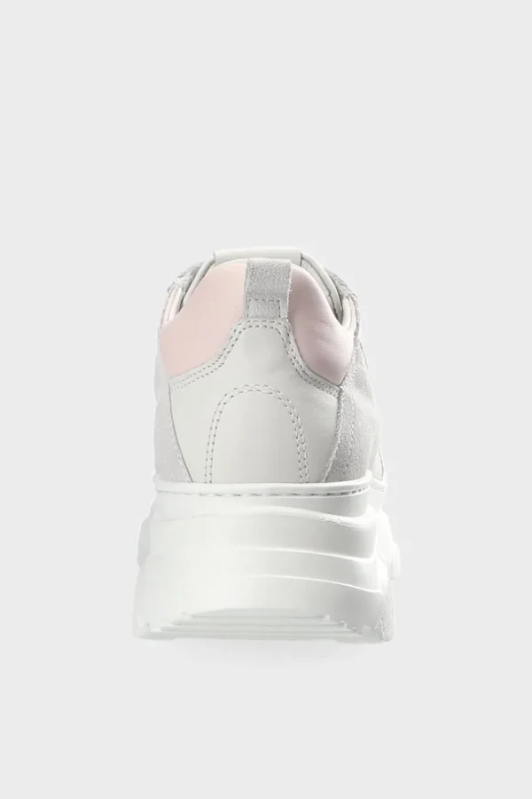 Sneaker-COPENHAGEN STUDIOS Cph40 Leather Mix Off White/Rose