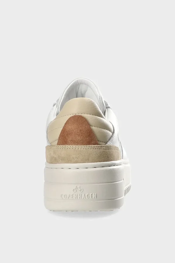 Sneaker-COPENHAGEN STUDIOS Cph76 Leather Mix Weis/Beige