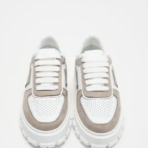 Sneaker-COPENHAGEN STUDIOS Cph332 Leather Mix Grau Weis