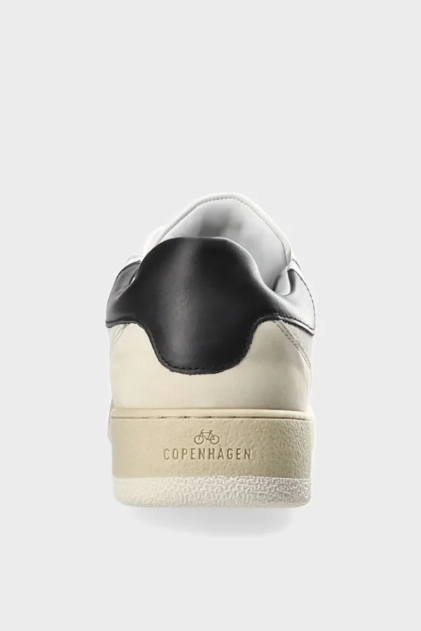 Sneaker-COPENHAGEN STUDIOS Cph461 Leather Mix Weis Schwarz