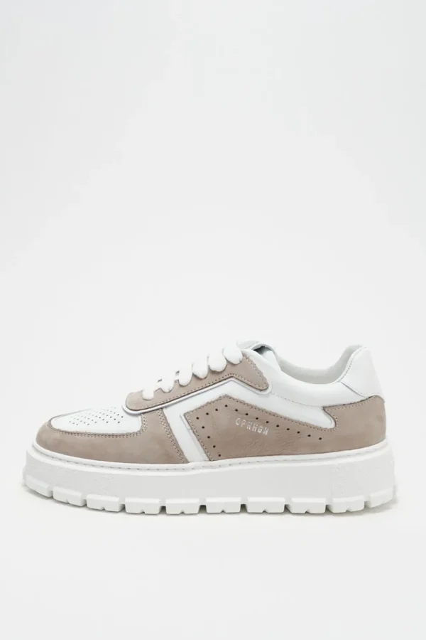 Sneaker-COPENHAGEN STUDIOS Cph332 Leather Mix Grau Weis