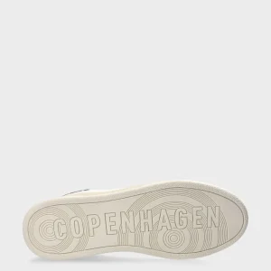 Sneaker-COPENHAGEN STUDIOS Cph461 Leather Mix Weis Schwarz