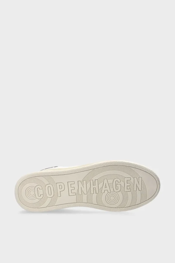 Sneaker-COPENHAGEN STUDIOS Cph461 Leather Mix Weis Schwarz