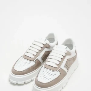 Sneaker-COPENHAGEN STUDIOS Cph332 Leather Mix Grau Weis