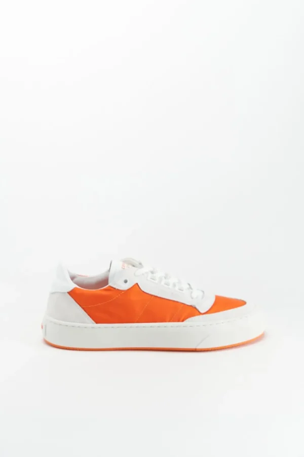 Sneaker-COPENHAGEN STUDIOS Cph428 Material Mix Orange