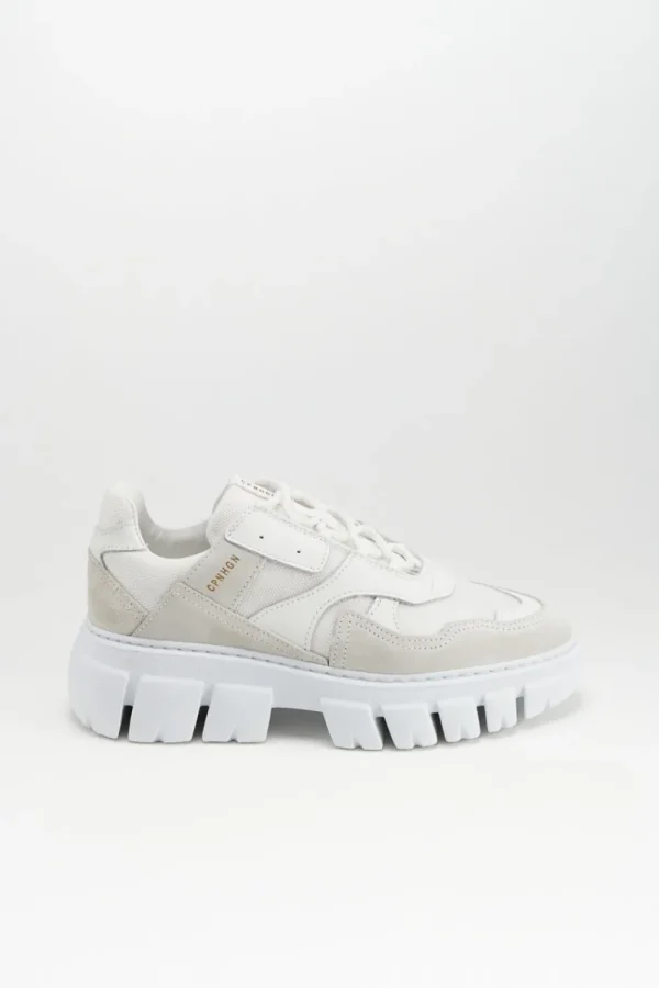 Sneaker-COPENHAGEN STUDIOS Cph318 Material Mix Weis