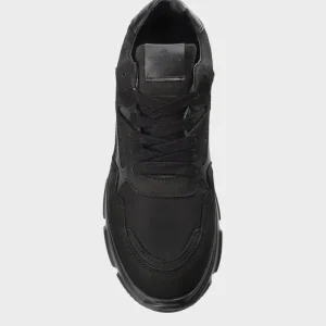 Sneaker-COPENHAGEN STUDIOS Cph51 Material Mix Schwarz Schwarz