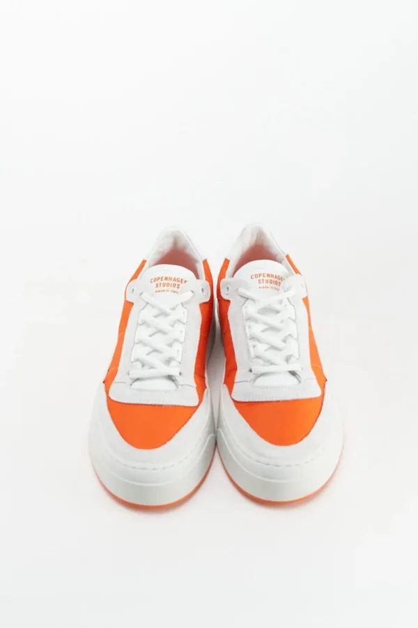 Sneaker-COPENHAGEN STUDIOS Cph428 Material Mix Orange