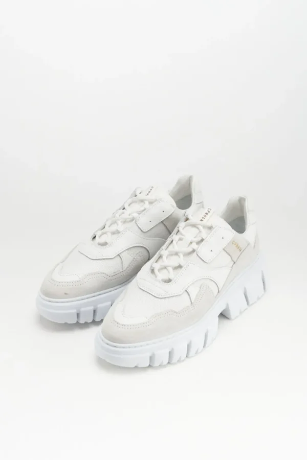 Sneaker-COPENHAGEN STUDIOS Cph318 Material Mix Weis