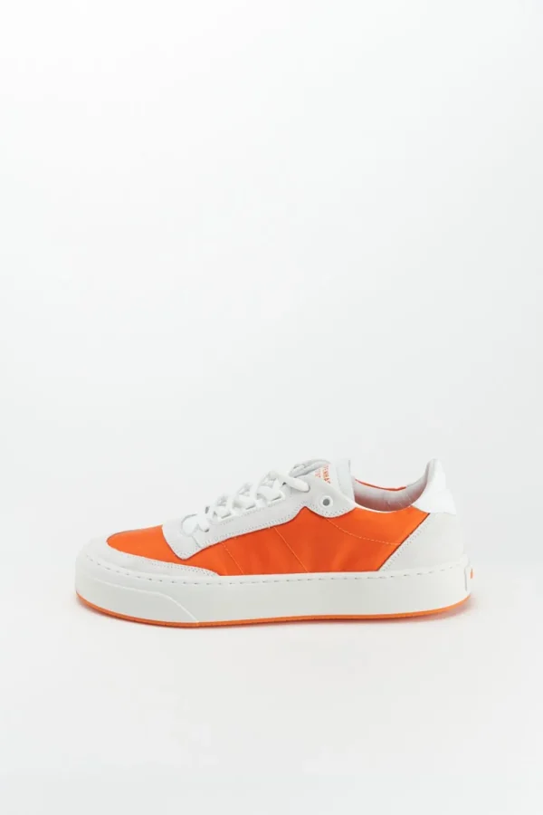 Sneaker-COPENHAGEN STUDIOS Cph428 Material Mix Orange