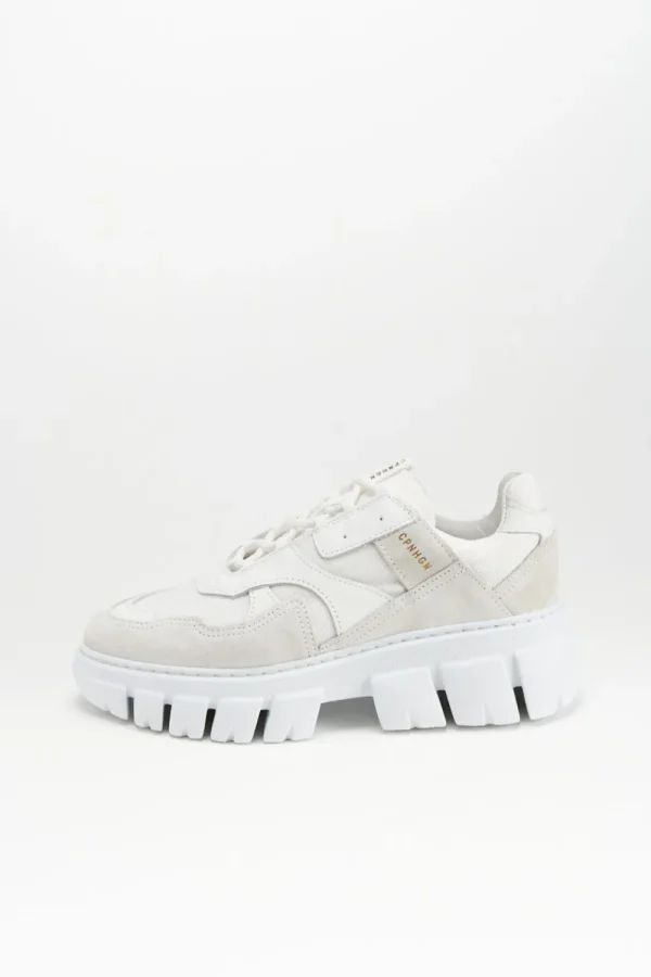 Sneaker-COPENHAGEN STUDIOS Cph318 Material Mix Weis