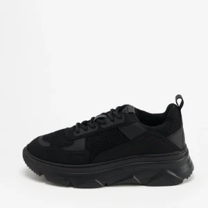 Sneaker-COPENHAGEN STUDIOS Cph40 Material Mix Schwarz