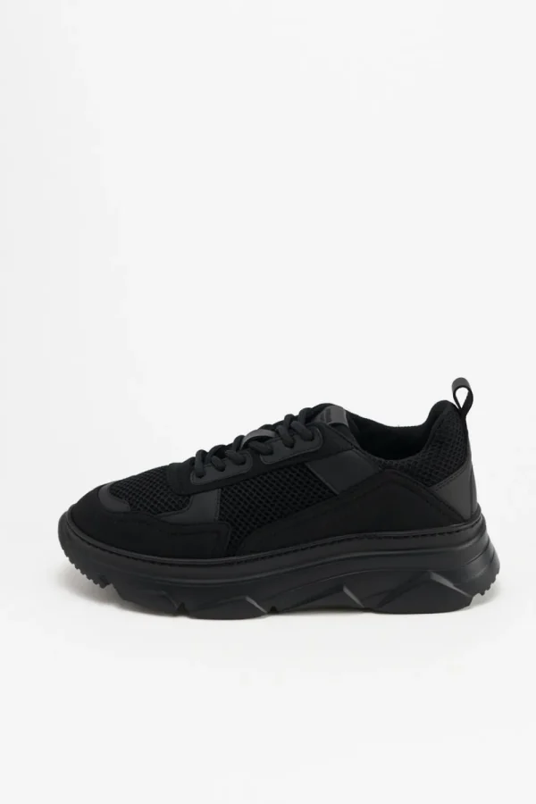 Sneaker-COPENHAGEN STUDIOS Cph40 Material Mix Schwarz