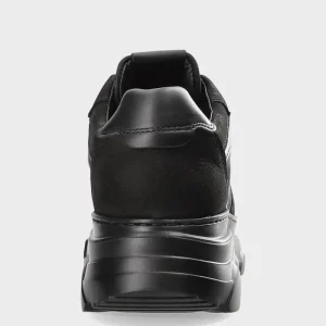 Sneaker-COPENHAGEN STUDIOS Cph51 Material Mix Schwarz Schwarz