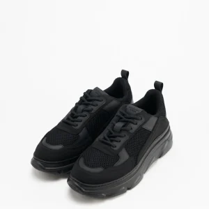 Sneaker-COPENHAGEN STUDIOS Cph40 Material Mix Schwarz