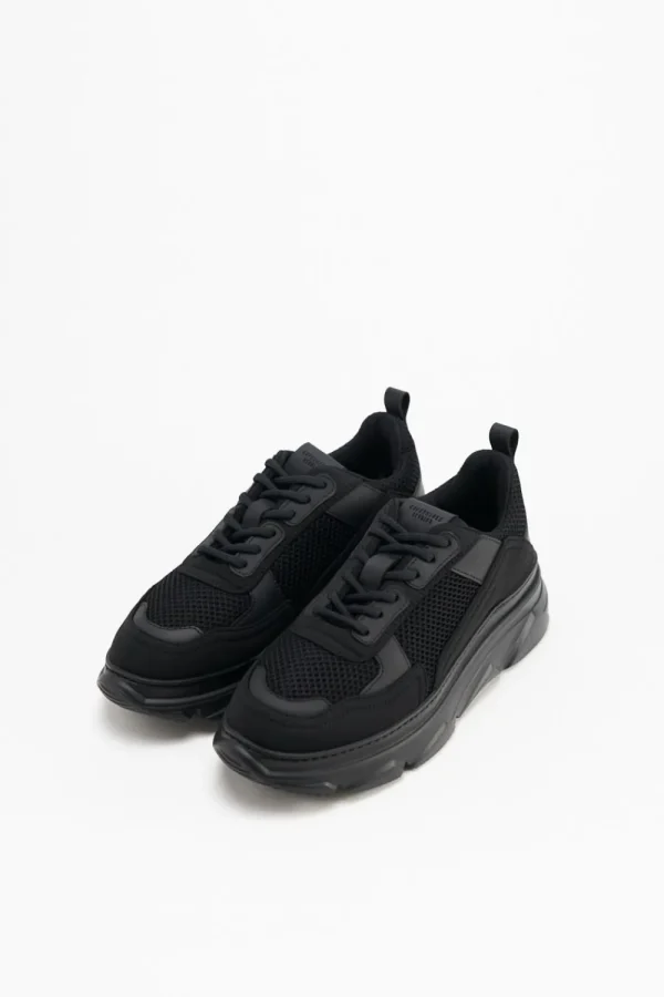 Sneaker-COPENHAGEN STUDIOS Cph40 Material Mix Schwarz