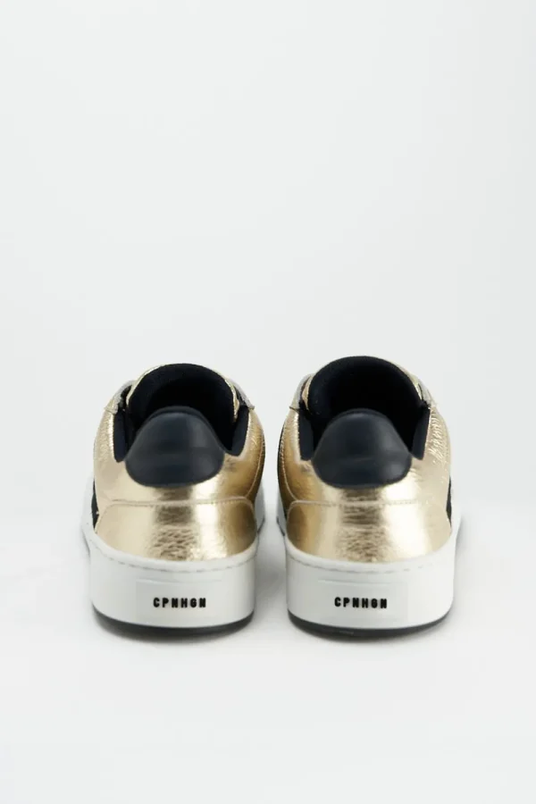 Sneaker-COPENHAGEN STUDIOS Cph424 Material Mix Gold