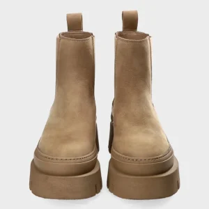 Stiefel-COPENHAGEN STUDIOS Cph686 Nabuc Taupe