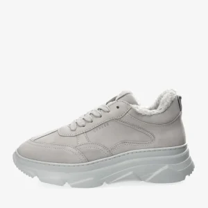 Sneaker-COPENHAGEN STUDIOS Cph60 Nabuc Teddy Light Grey