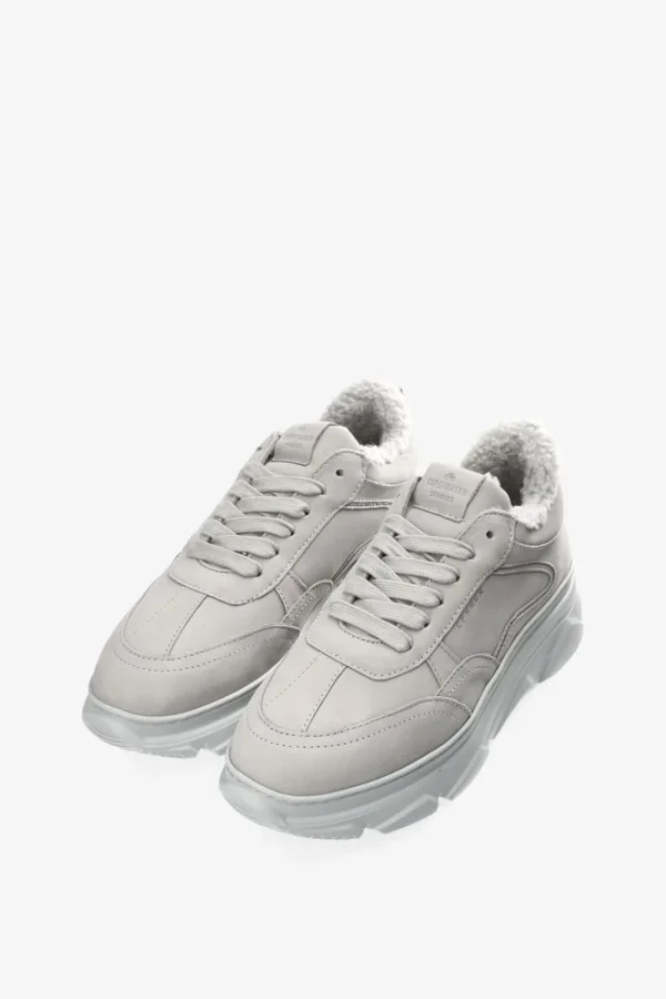 Sneaker-COPENHAGEN STUDIOS Cph60 Nabuc Teddy Light Grey