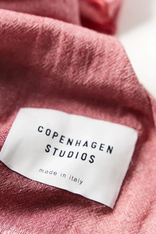 Schals-COPENHAGEN STUDIOS Cph Shawl 8 Cotton Mix Rose/Red