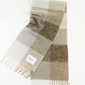 Schals-COPENHAGEN STUDIOS Cph Shawl 4 Wool Mix Beige