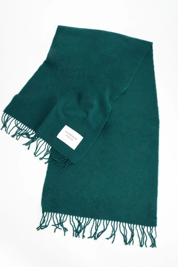 Schals-COPENHAGEN STUDIOS Cph Shawl 6 Wool Mix Grun