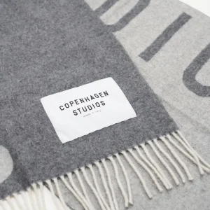 Schals-COPENHAGEN STUDIOS Cph Shawl 1 Wool Mix Grey