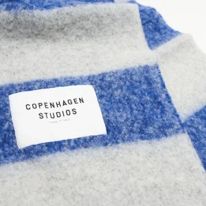 Schals-COPENHAGEN STUDIOS Cph Shawl 3 Wool Mix Konigsblau