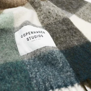 Schals-COPENHAGEN STUDIOS Cph Shawl 2 Wool Mix Grun