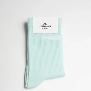 Socken-COPENHAGEN STUDIOS Cph Socks 1 Cotton Blend Aqua