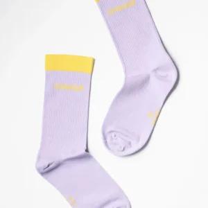 Socken-COPENHAGEN STUDIOS Cph Socks 2 Cotton Blend Lavendel/Gelb