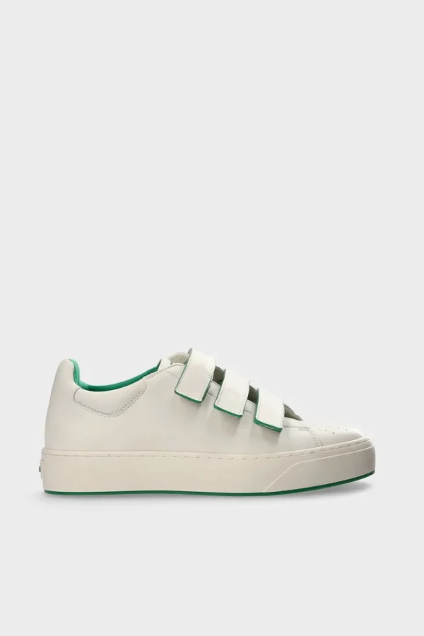 Sneaker-COPENHAGEN STUDIOS Cph429 Soft Vitello Milch/Grun